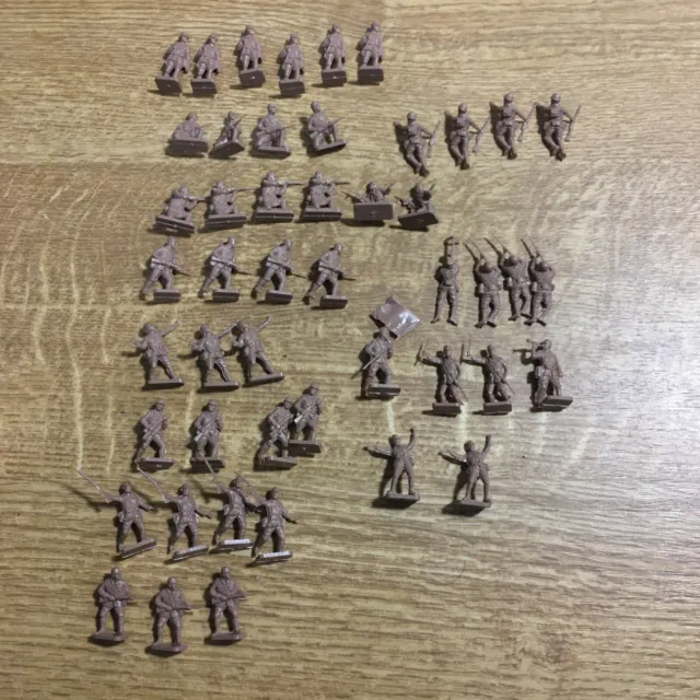 Airfix Ho Oo Wwii Japanese Infantry 48 Figures Complete Detailed Later Press