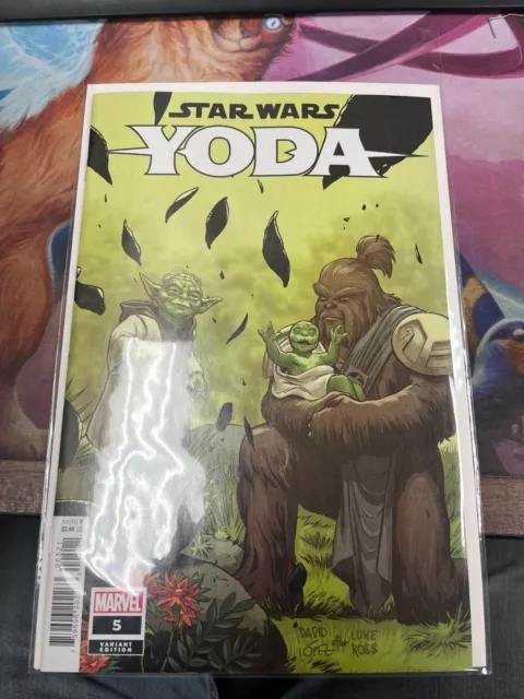 Star Wars Yoda #5 David Lopez Variant 1:25 Marvel Comics