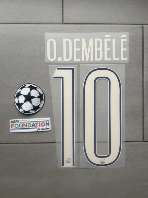 Flocage officiel - PSG, numéro 25, 2024/2025, domicile LDC – Le Bon Flocage