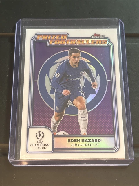 Carte Eden Hazard Chelsea Belgique Futera 2024, Numérotée 29/29, Vintage