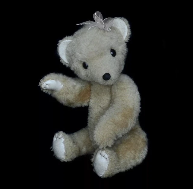 GRAND OURS PELUCHE ANCIEN – DOUDOU COLLECTION – CHAMBRE ENFANT