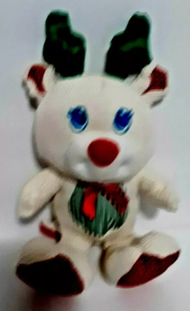 Fisher Price Plush Reindeer Waffle Weave Christmas Cozies 1998 Lovey