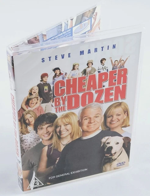 CHEAPER BY THE Dozen DVD (Region 4) VGC Steve Martin £4.73 - PicClick UK