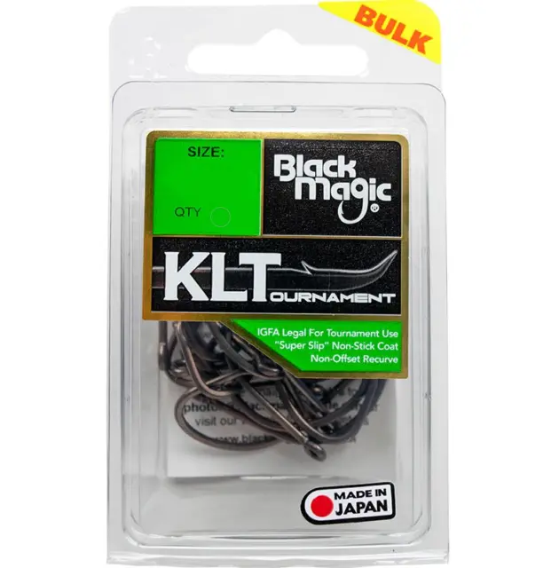 Black Magic KLT Hooks Value Bulk pack @ Otto's TW
