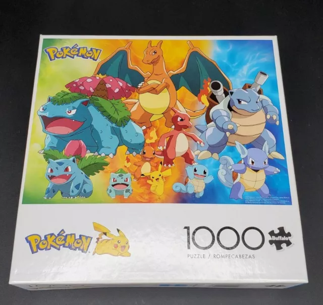 Pokemon Puzzle 1000 piece- Fan Favorite Collectible- Buffalo Games NEW