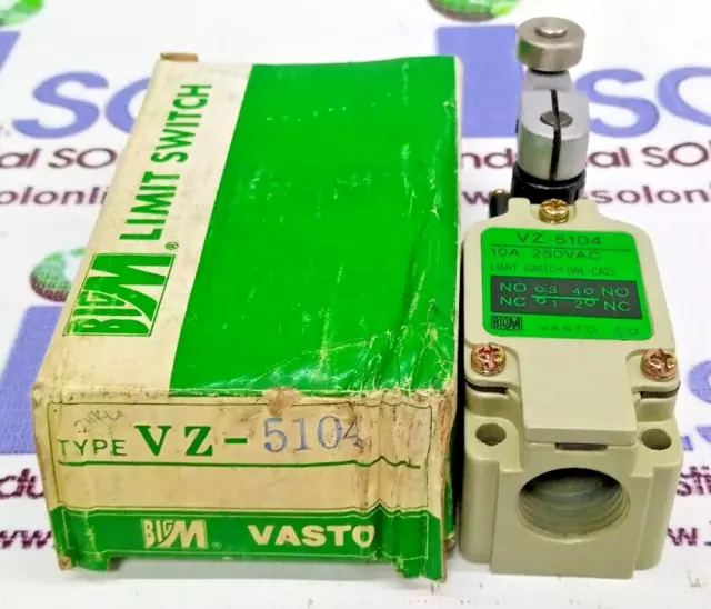 BIGM VASTO VZ-5104 Two-circuit Double Break Limit Switch WL-CA2 VS-5 Series