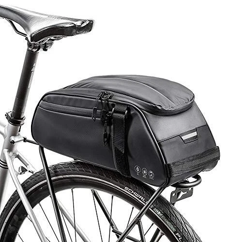Achort Sac de Porte-Bagages arrière de vélo 8L Sac de Siège de Porte-vélos Sa...
