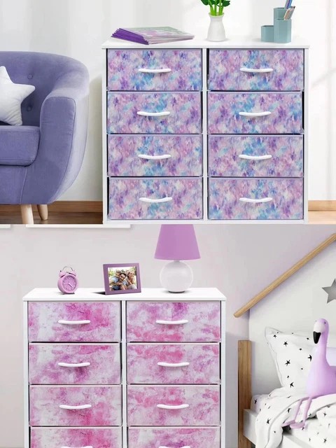 Dresser with 8 Drawers Furniture Storage Chest Tower Unit for Bedroom Indoor