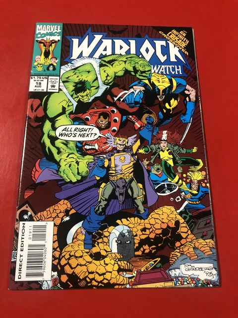 Warlock and the Infinity Watch #19 - Infinity Crusade (Marvel Comics, 1993) VF+