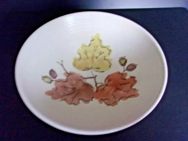 Metlox - Poppytrail - Vernon Woodland Gold Round Vegetable Bowl