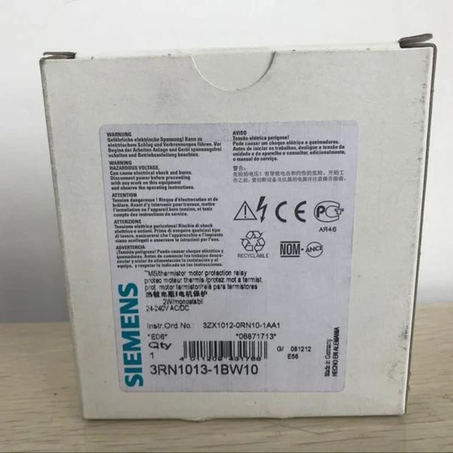 1 PCS NEW SIEMENS IN BOX Motor Protection Relay 3RN1013-1BW10 FAST SHIP