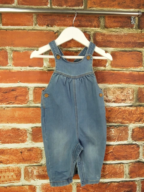 T-SHIRT BAMBINE PACCHETTO ETÀ 3-6 MESI NEXT GAP M&S ecc ROMPER DUNGAREES 68CM 6