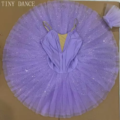 Stiff Tulle Professional Pancake Tutu Performance Dance Ballet Costumes Outfit