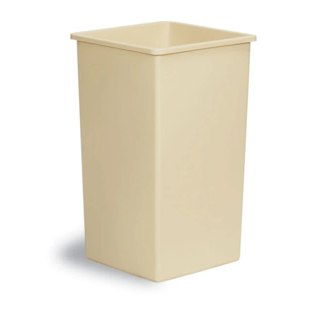 Continental 25BE Swingline Beige Square 25 Gal Receptacle