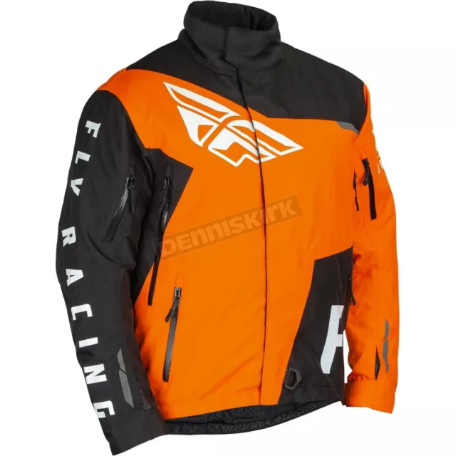 Fly Racing Black/Orange SNX Pro Jacket 470-5404L