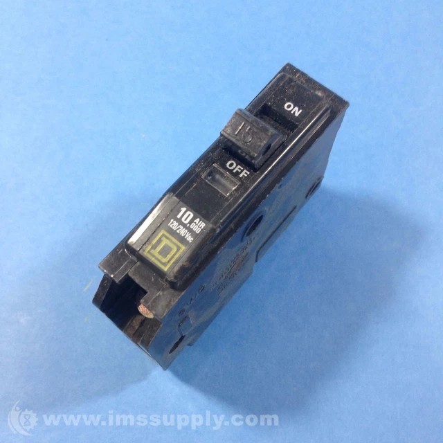 SQUARE D QO115 Miniature Circuit Breaker, 1 Pole, 15A, Unit Mount USIP