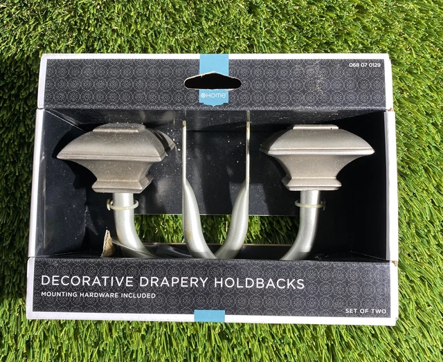 Drapery Curtain Holdbacks Tiebacks Set of 2 Target Home Decorative New