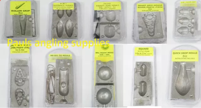 SEA FISHING LEAD Weight Mould 3,4,5,6 oz Distance Mould. £22.49
