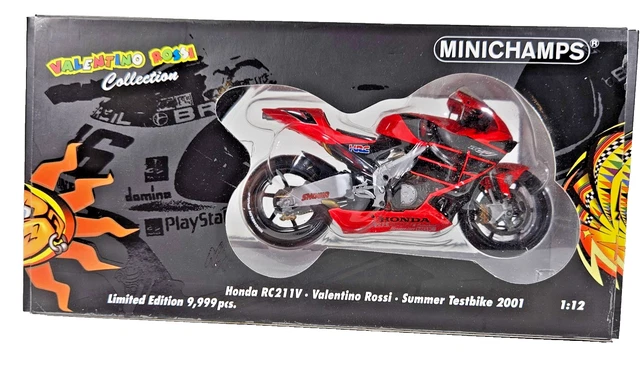 Miniature MotoGP 1/12 - Honda RC211V Repsol Valentino Rossi 2002 - Minichamps