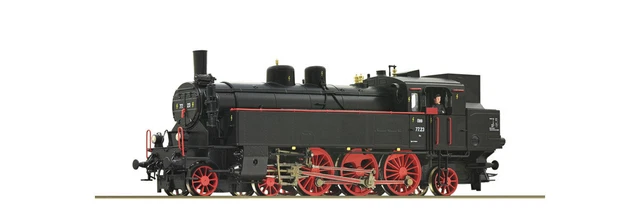 ROCO 78078 Locomotive à vapeur 77.14, ÖBB, son, AC, échelle H0