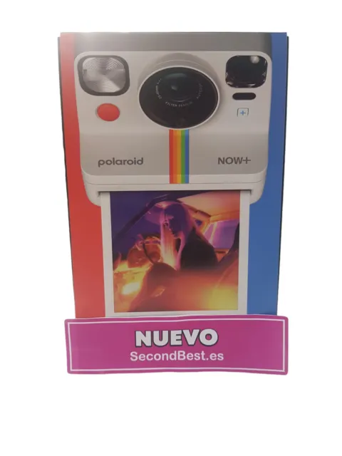 Polaroid Now+ Instant Camera 2nd Gen Cámara Instantánea Blanco Nuevo