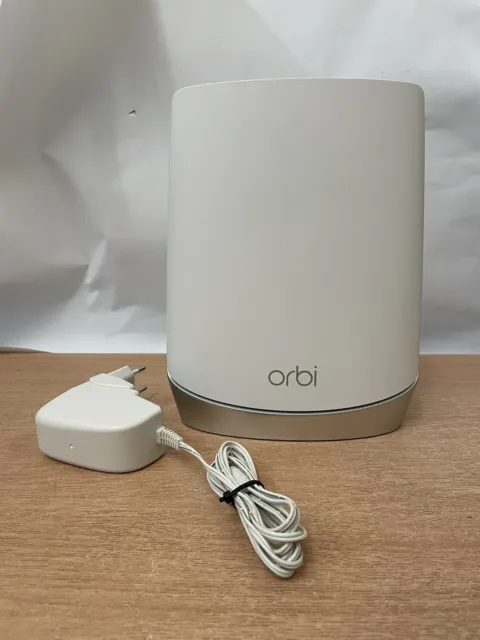 Netgear Orbi RBR750 Tri-band WiFi 6 Router With Adapter