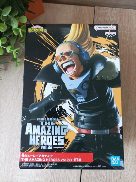 MY HERO ACADEMIA Figurine " Present Mic " Banpresto Amazing Heroes MHA ...