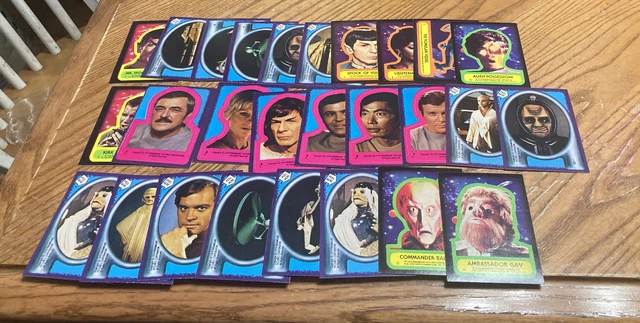 Star Trek Stickers  27 Different  G94