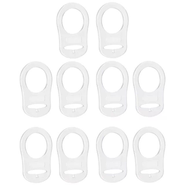 10 Pcs Button Silicone    Holder Mannequin Clip Adapter4035