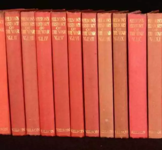 Nelsons History Of World War 1 - 23 Vols On Usb - Ww1 John Buchan Books Somme