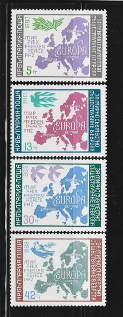 BULGARIA. Año: 1983. Tema: CLAUSURA DE LA CONFª SOBRE LA SEGURIDAD EN EUROPA.