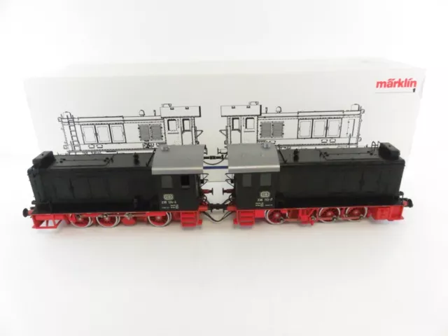 (1GW014) Märklin 5530 Spur 1 DC Doppel-Diesellok "Doppeltes Lottchen", digita...