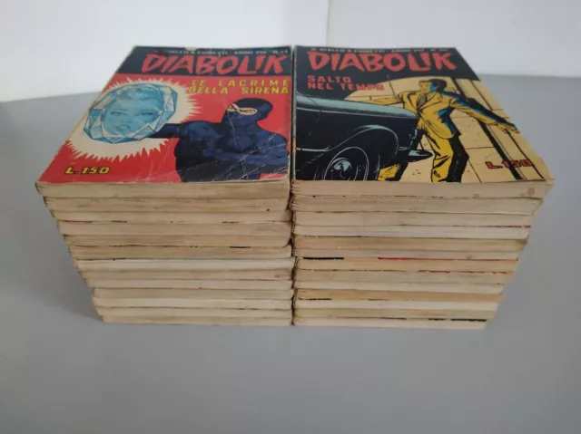 Diabolik Originale Anno 8 Viii 1969 Completa 1/26 Stato Discreto Buono Ottimo 2