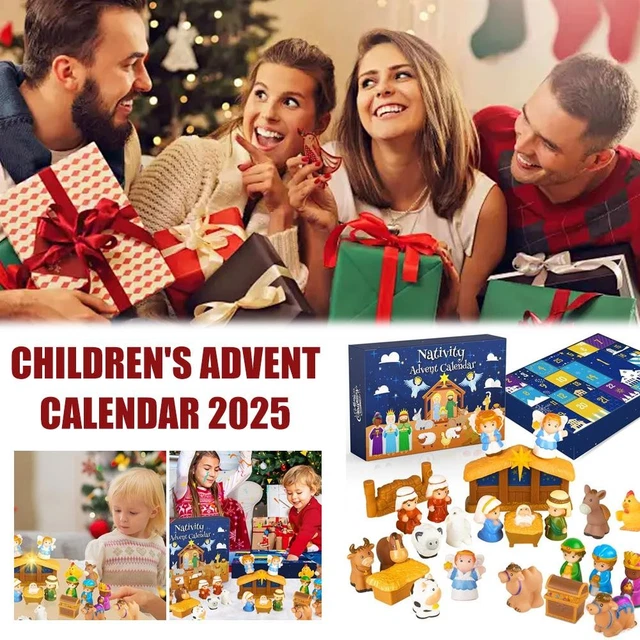 ADVENT CALENDAR 2025 Children's 24 Days Countdown Calendar Surprise ...