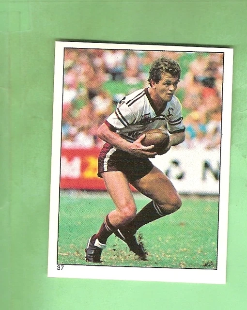 SCANLENS 1984 NRL RUGBY LEAGUE STICKERS