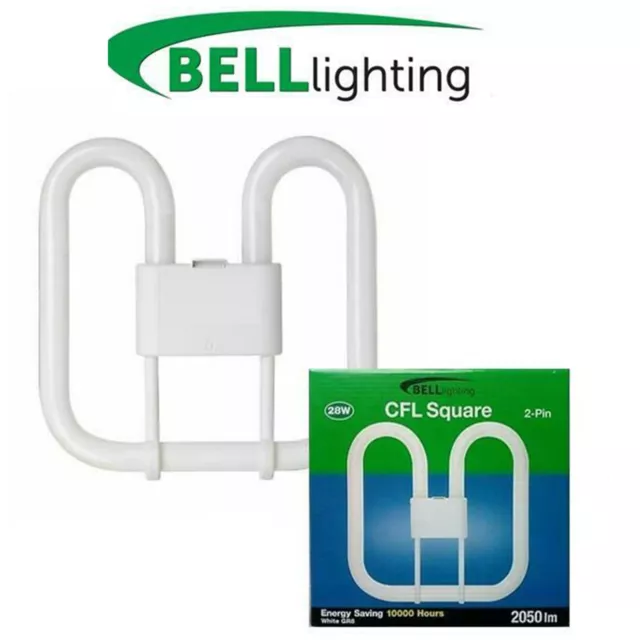 Bell 2D Energy Saving Compact Fluorescent Lamp DD Bulb - 16w/ 28w/ 38w 2 / 4 PIN