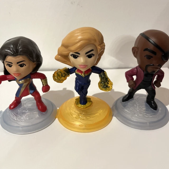 MCDONALD’S HAPPY MEAL Toys 2023 “THE MARVELS* Set of 3 Toys 5.99