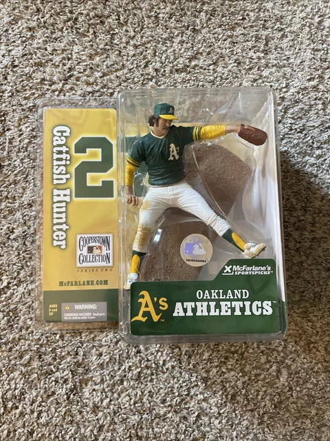 MLB McFarlane Cooperstown Oakland Athletics #27 Catfish Hunter Action Figure