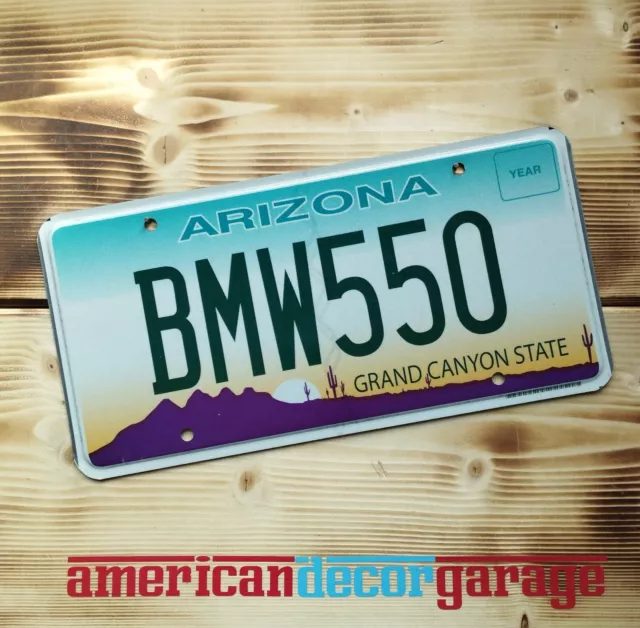 USA Nummernschild/Kennzeichen/license plate/US car/ BMW 550 * Arizona *