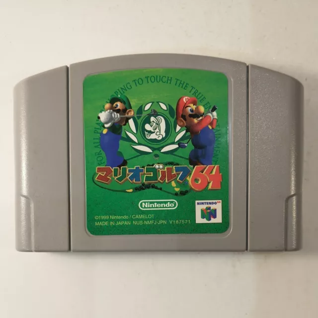 Mario Golf 64 (Nintendo 64 N64, 1999) Japan Import