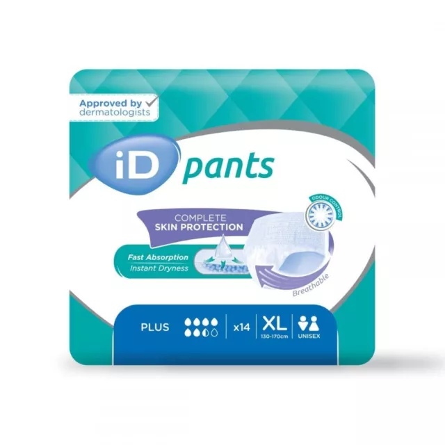 ID PANTS PLUS - 6,5 GOUTTES - TAILLE XL - Paquet de 14
