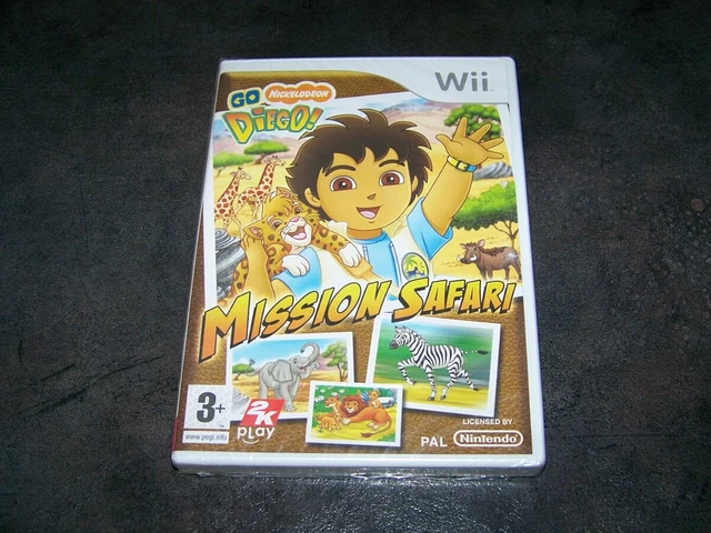 Jeu PC Go Diego ! Mission Safari - Neuf Sous Blister, éducatif, PEGI 3, Sorti En 2008 - Version PAL