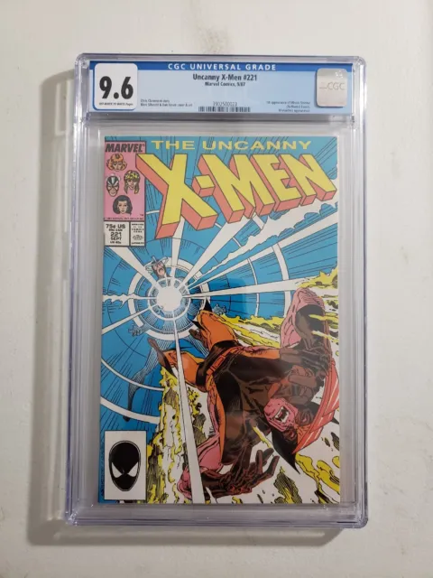 Uncanny X-Men #221 9/87 Marvel CGC 9.6 *1st Appearance - Mr. Sinister*