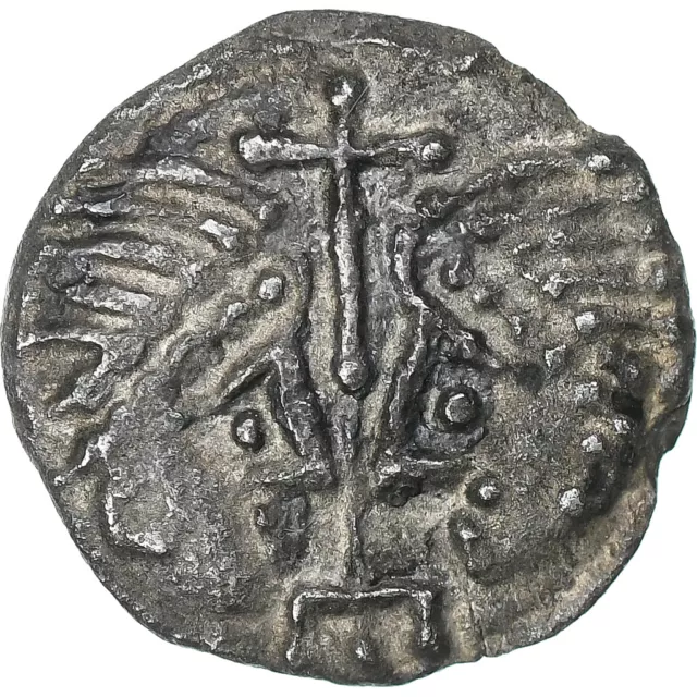 [#1271913] Great Britain, Sceat, 710-760, York, Silver, AU(55-58), Spink:802A