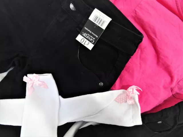 pacchetto età 10-12 ragazze t-shirt giacca pioggia jeans calzini GEORGE GAP NEXT PRIMARK  10
