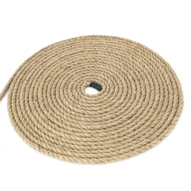 CUERDA DE YUTE 28mm-60mm Fibra Natural Hecha de Yuta de Cáñamo 2