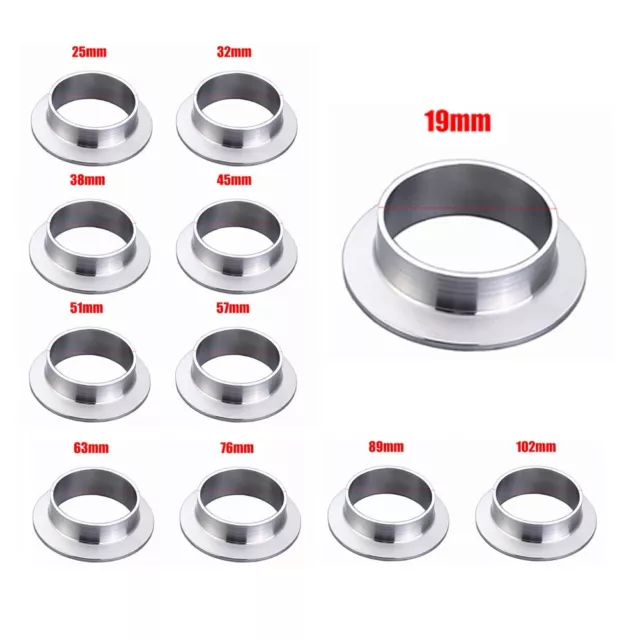 Food Grade Sanitary Pipe Weld on Ferrule Tri Clamp Type Stainless Steel SUS 304