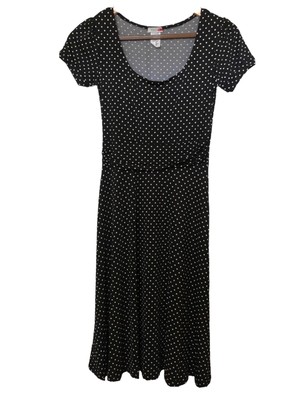 Royal Wedding Navy and White Polka Dot Dress
