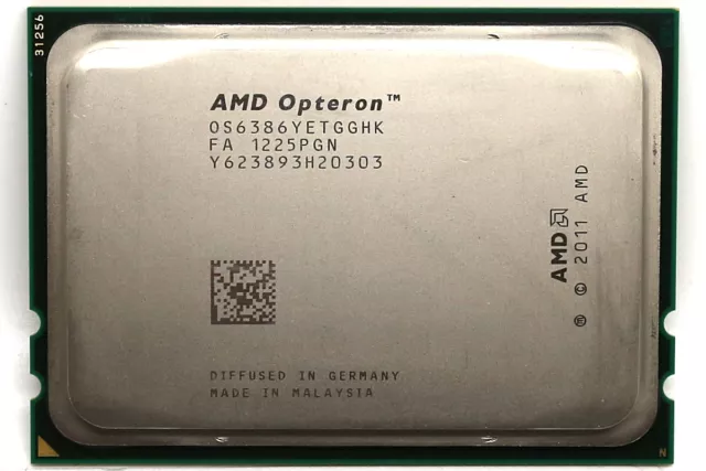 AMD 2.8GHz 16-Core Opteron 6386 SE (140W) OS6386YETGGHK Socket G34/Abu Dhabi CPU