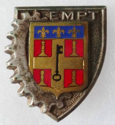 INSIGNE EMPT LE MANS ECOLE MILITAIRE PREPARATOIRE TECHNIQUE ORIGINAL Drago  O.M. EUR 19,99 - PicClick FR